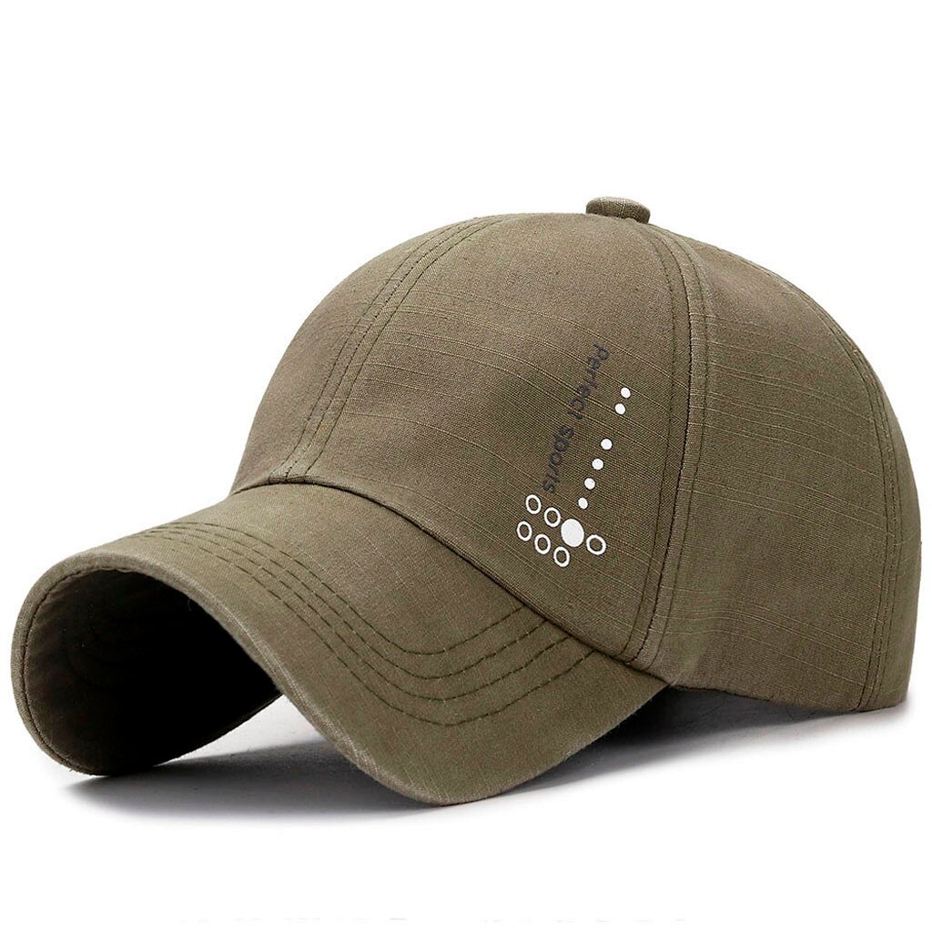 Baseball Cap Vrouwen Mannen Vlakte Gewassen Snapback Cap Casual Outdoor Sport Katoen Verstelbare Hip-Hop Hoed Streewear 20 #24: GN