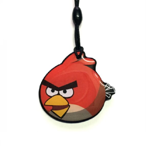 125 Khz RFID Writable Epoxy Tag met T5577 Herschrijfbare Chip Proximity toegangscontrole Id-kaart Voor RFID Copier: Angry birds