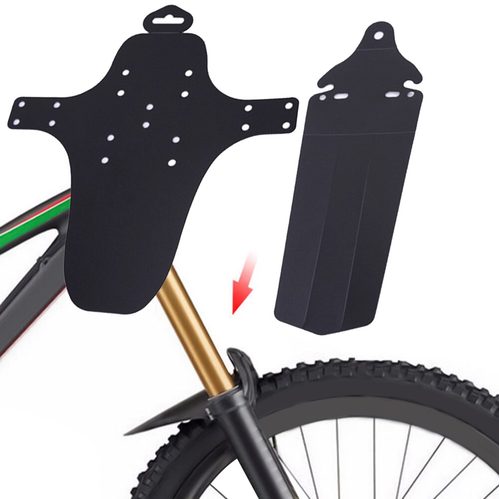 1 Set Bicycle Fenders Plastic Front Rear Bike Mudguard MTB Bike Tire Tyre Mud Guard Cycling Accessories for Bicycle