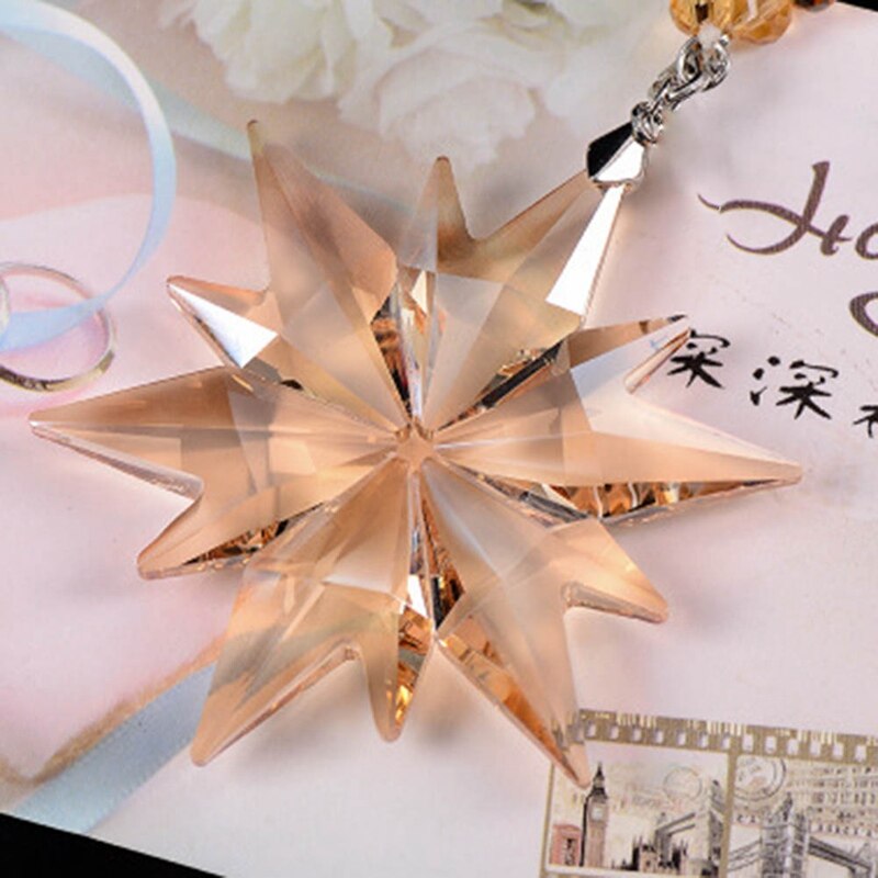 Auto Hanger Kristal Meteor Decoratie Spiegel Schorsing Huis Ornamenten Auto-accessoires Opknoping Auto Interieur