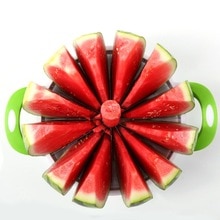 304 Roestvrij Staal Grote Maat Gesneden Watermeloen Cantaloupe Slicer Fruit Divider Keuken Gadgets Watermeloen Slicer Cutter