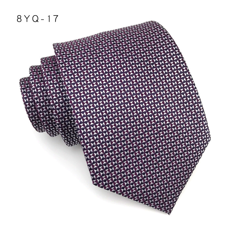 Corbata de lujo de 8CM para hombre, corbatas de lunares para novio, padrino de boda, tejido Jacquard Floral, Ascot, accesorios formales para de negocios: Marfíl