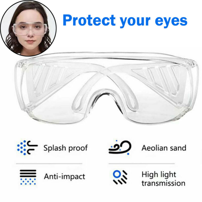 Veiligheidsbril Oogbescherming Bril Anti Fog Werk Industriële Clear Laboratorium