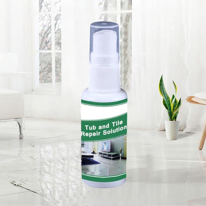 30g Tile Refinishing Spray Bathtub Tile Tub Repair Sink Ceramic Protective Spray Renew Floor Tiles Porcelain C7I5