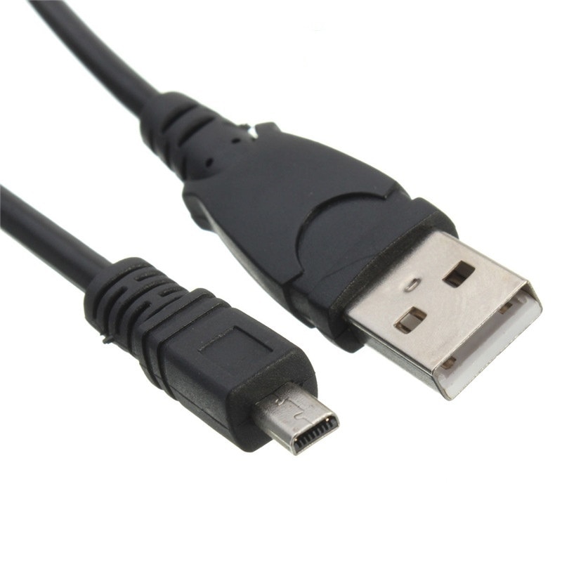 USB UC-E6 Data/Foto Transfer Kabel Koord Lood Draad Voor Nikon Camera D5100/CoolPix 2100/2200/3100- 1.2m 1.5m