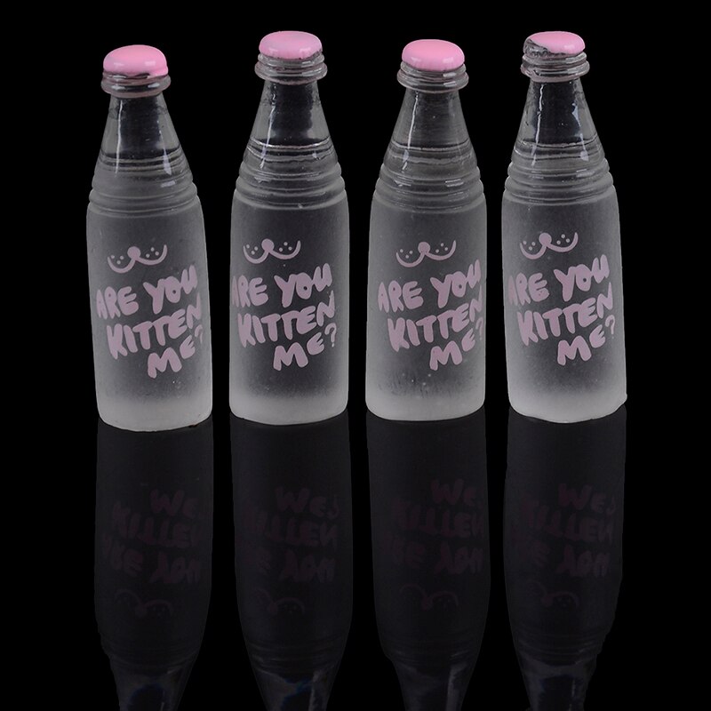 1/2/3/4/5/6/10PCS Mini Bottiglie di Acqua Miniatura casa delle bambole Bambola cibo Cucina Soggiorno Accessori Per Bambini Regalo Giochi Di Imitazione Giocattoli