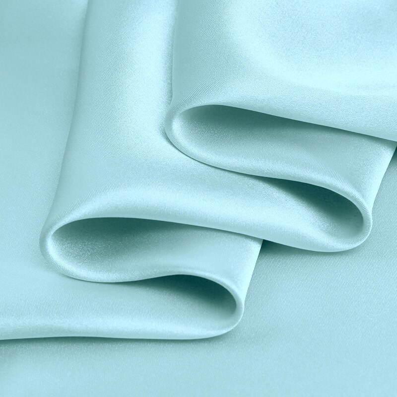 19MM Silk Fabric Solid Color Charmeuse Fabrics For DIY Sewing Width 113cm Natural Mulberry Silk: 17