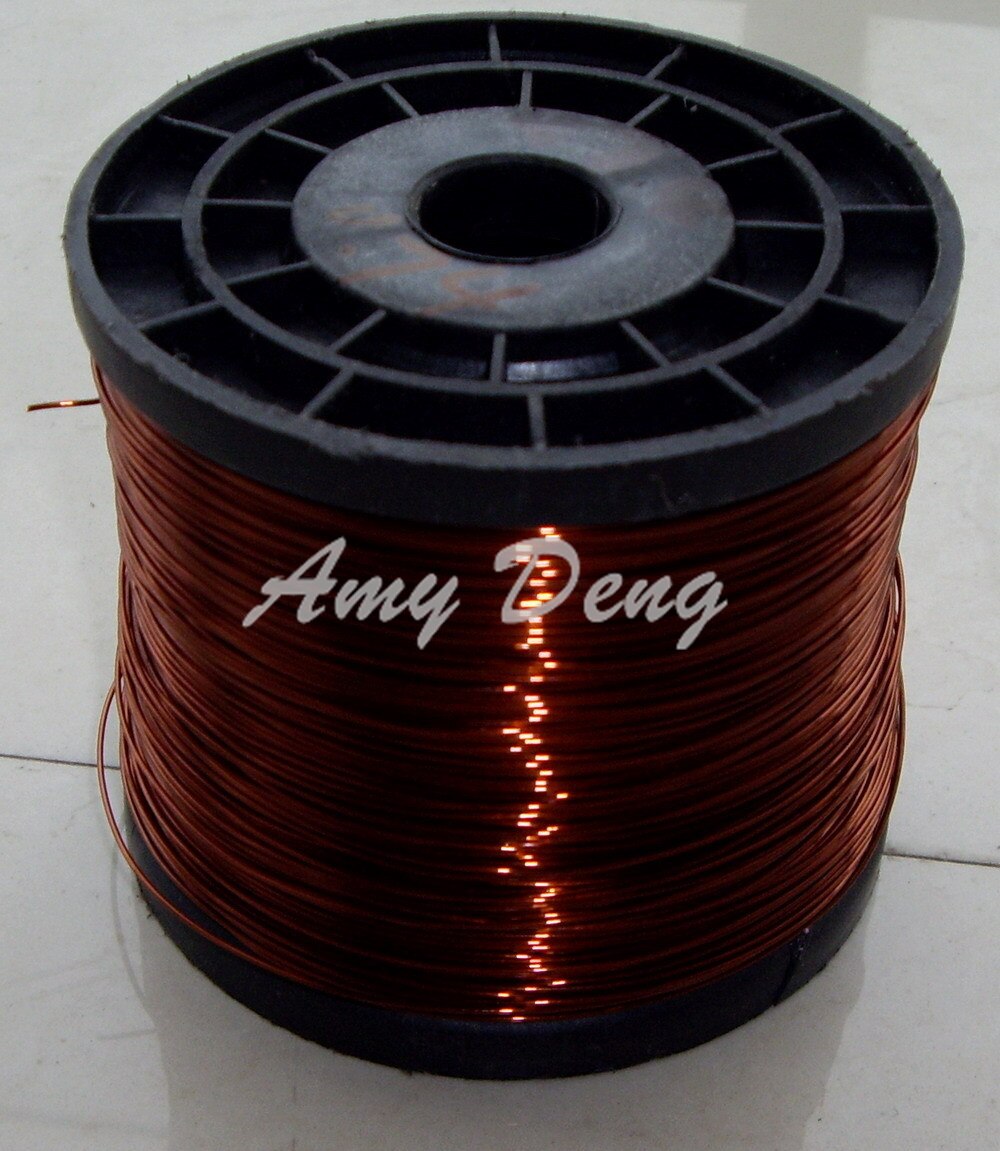100 meters/lot 0.85 mm polyester enameled copper enamelled round copper wire, QZ-2-130