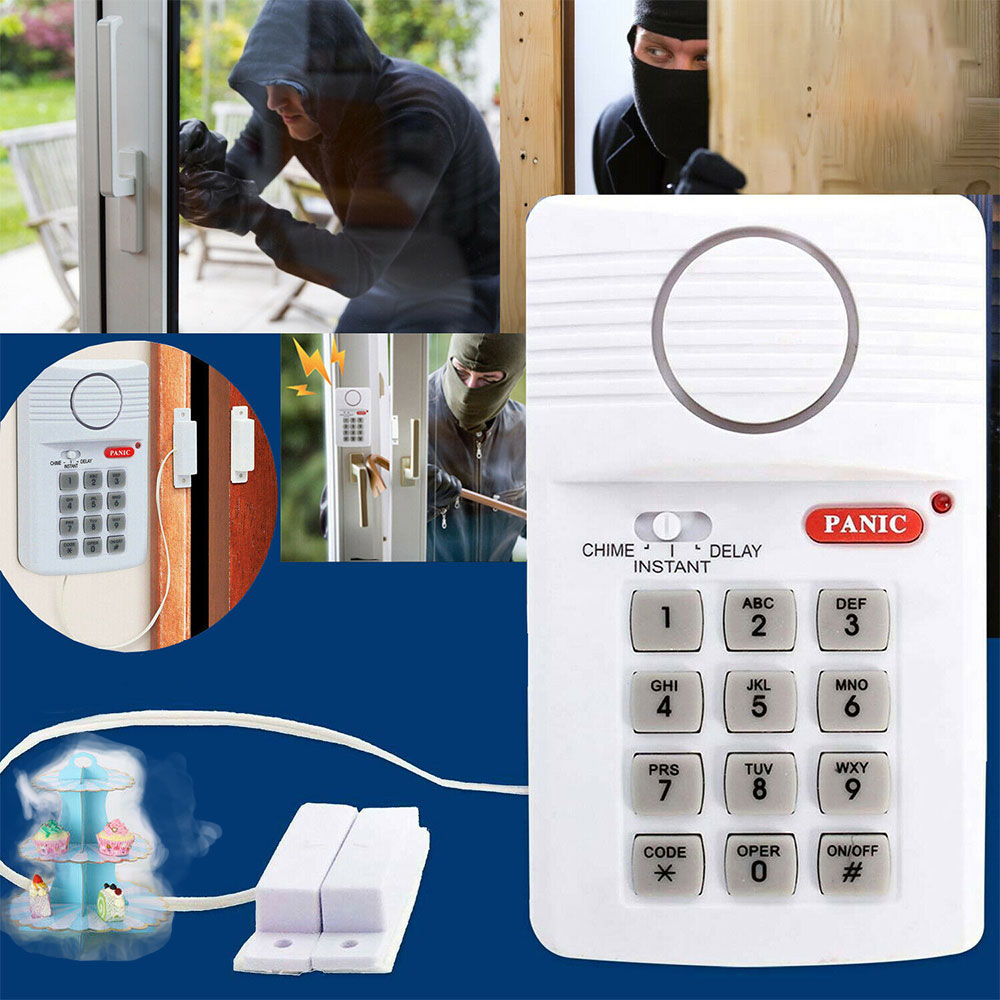 Alarmsysteem Kit Anti-Diefstal Home Security Draagbare Reizen Hotel Gebruik Veiligheid Alarmsysteem