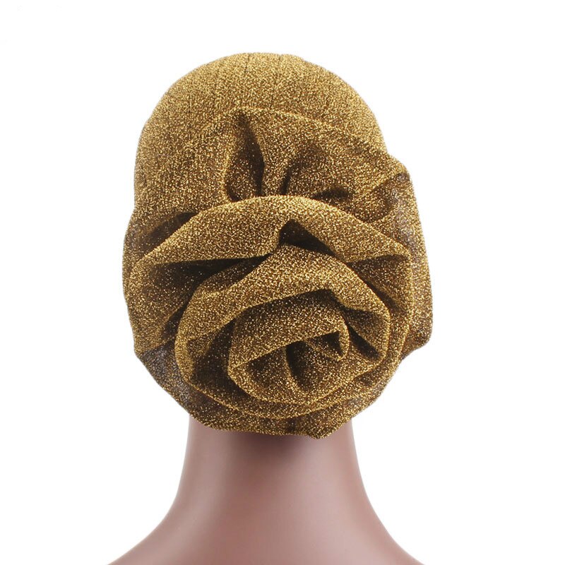Sombreros para hiyabs para mujer árabe africana turbante elástica ropa Islam gorro para la cabeza señoras pelo accesorios musulmán gorros con bufanda