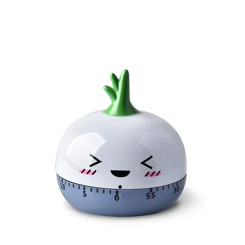 Temporizador de animales Reloj de cuenta regresiva de cocina digital Lindo reloj despertador de frutas de animales Herramienta de gestión del tiempo para niños y adultos: Verde