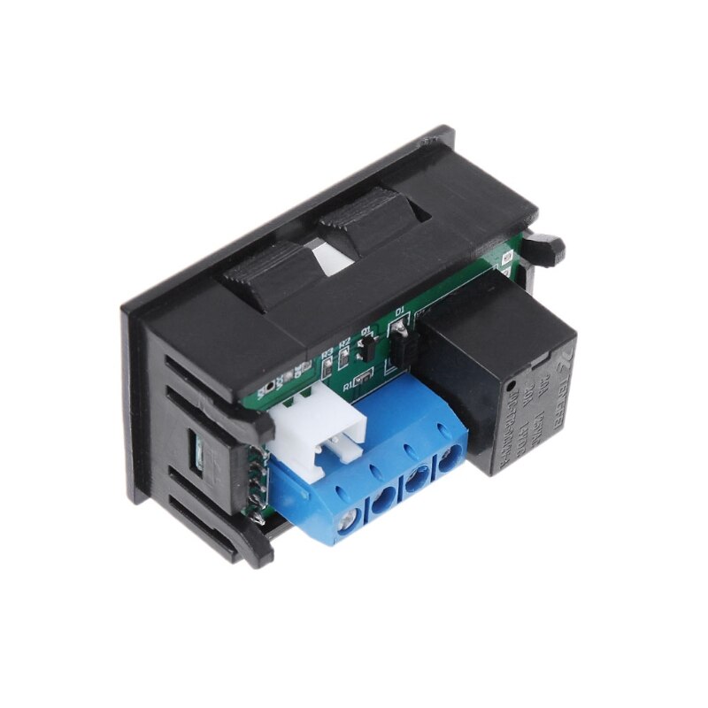 W2810 DC12V 20A Digital Thermostat Temperature Controller Red Display with Probe