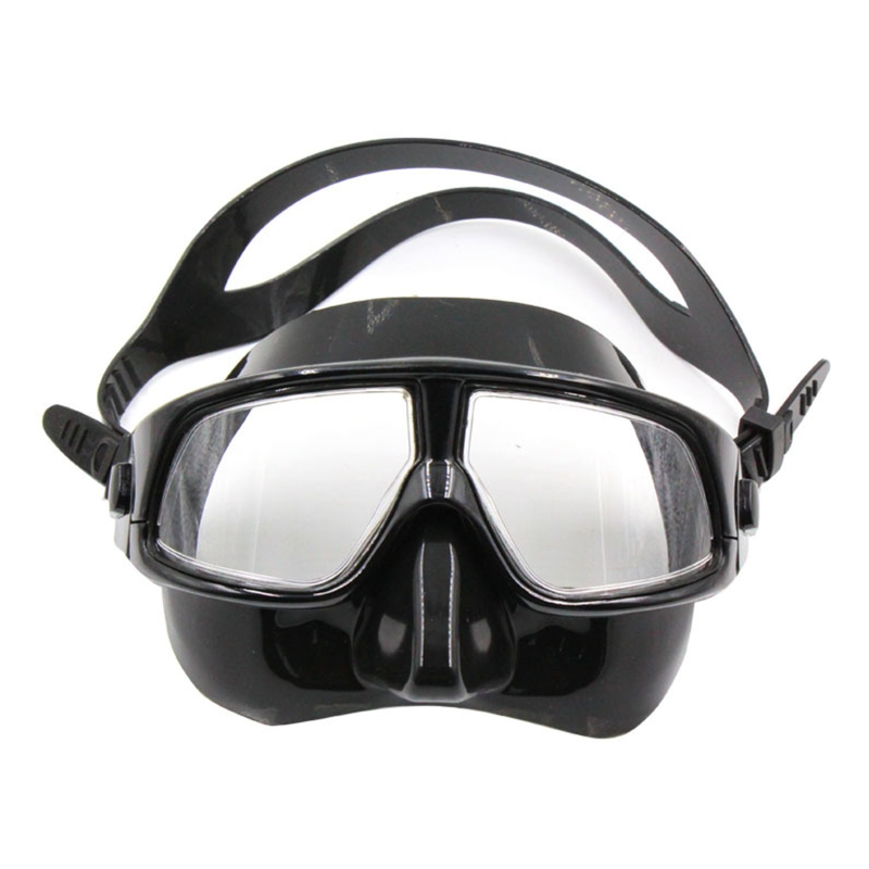 Anti Lek Snorkel Duikbril Wide View Duiken Bril Tool Voor Snorkelen: Black