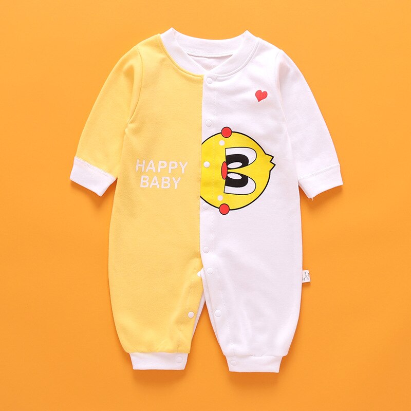 Pasgeboren Puur Katoen Kleding Set Baby Meisjes Algehele Lange Mouw Pyjama Baby Romper Voor Baby Jongens Jumpsuit Kostuum