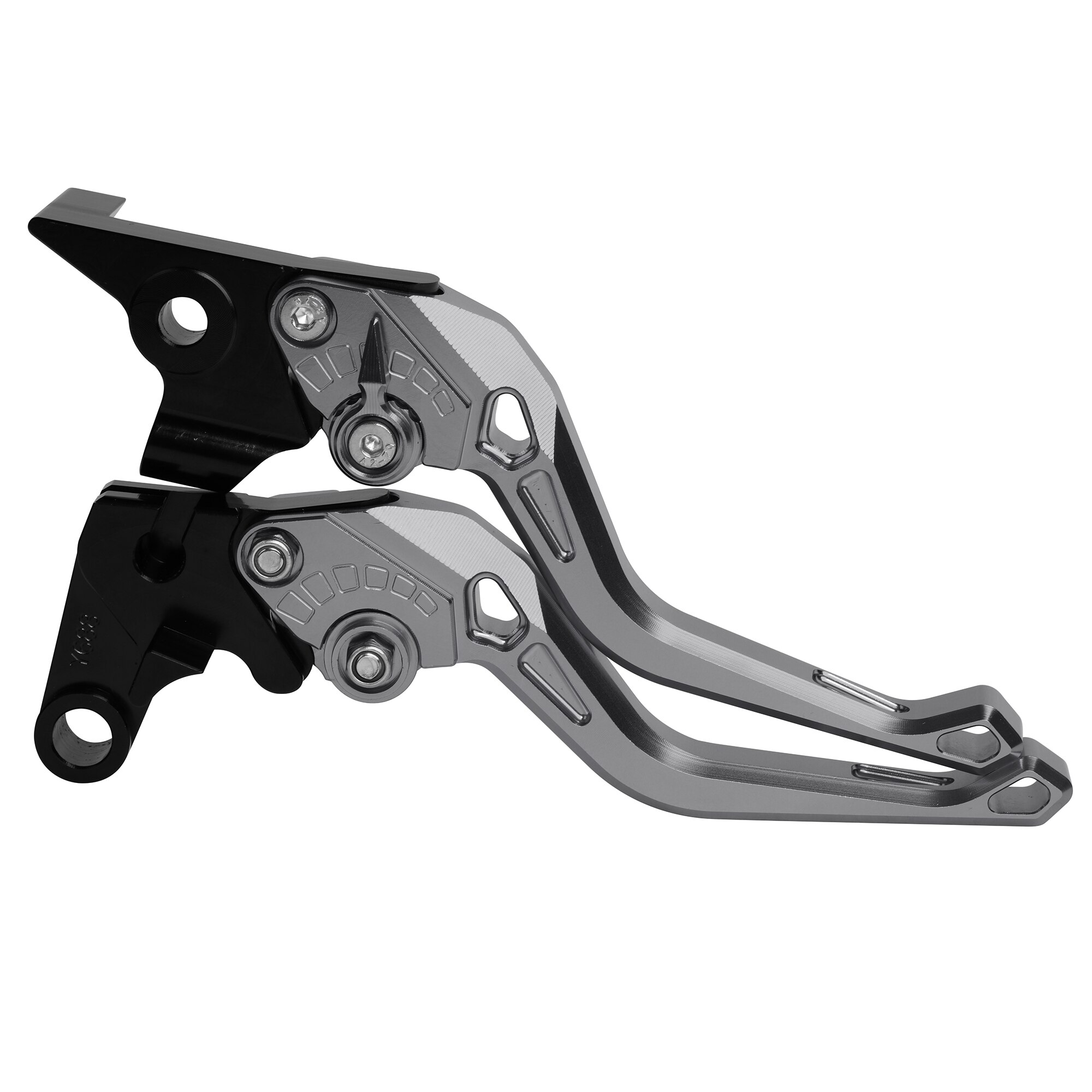 For Yamaha FZ6 FAZER S2 FZ6R MT-07 FZ-07 FZ8 XSR 700 900 ABS MT07 FZ07 MT 07 Motorcycle Adjustable Brake Clutch Short Levers: All Titanium
