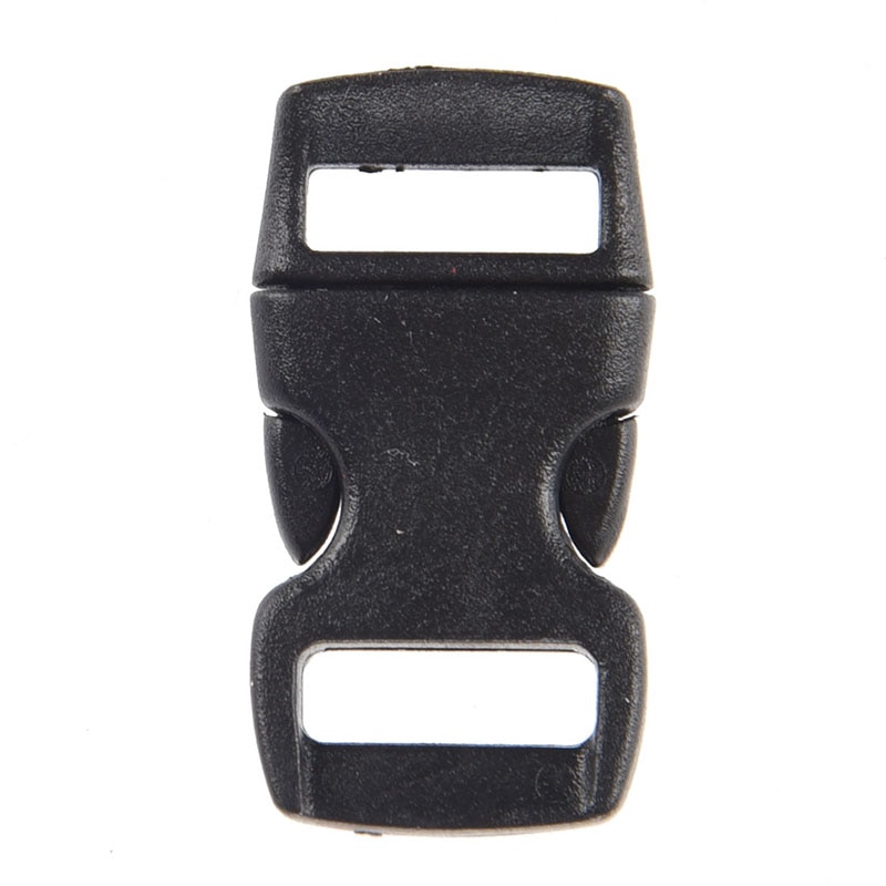 50 x Plastic Closure Click Closure Plug Closers Black