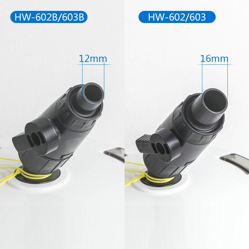 SUNSUN HW-602B/HW-603B Parts Aquarium External Canister Filter Replacement Accessories Input Output For Aquarium filter bucket