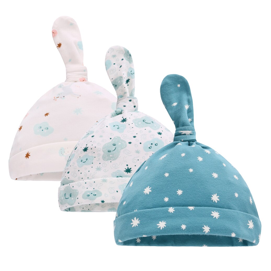 0-12M abito da bambino annodato cotone neonato coperta Swaddle sacco a pelo per bambini bambini neonata ragazzo abiti da notte: snowflakes cap / L(6-12M)