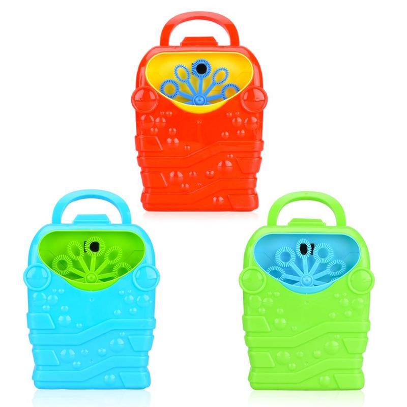 Kinder Elektrische Blase Maschine Maker Spielzeug Kinder Automatische Blase Gebläse Spielzeug Baby Außen Lustige Wasser Spielen Spielzeug Party Dekoration