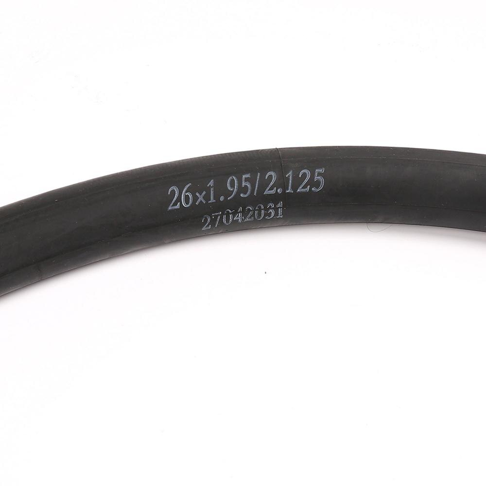 Paquete de 2 tubos interiores de bicicleta de 26 pulgadas 26x1,75-2.125 para neumáticos de goma para bicicleta BMX Interior