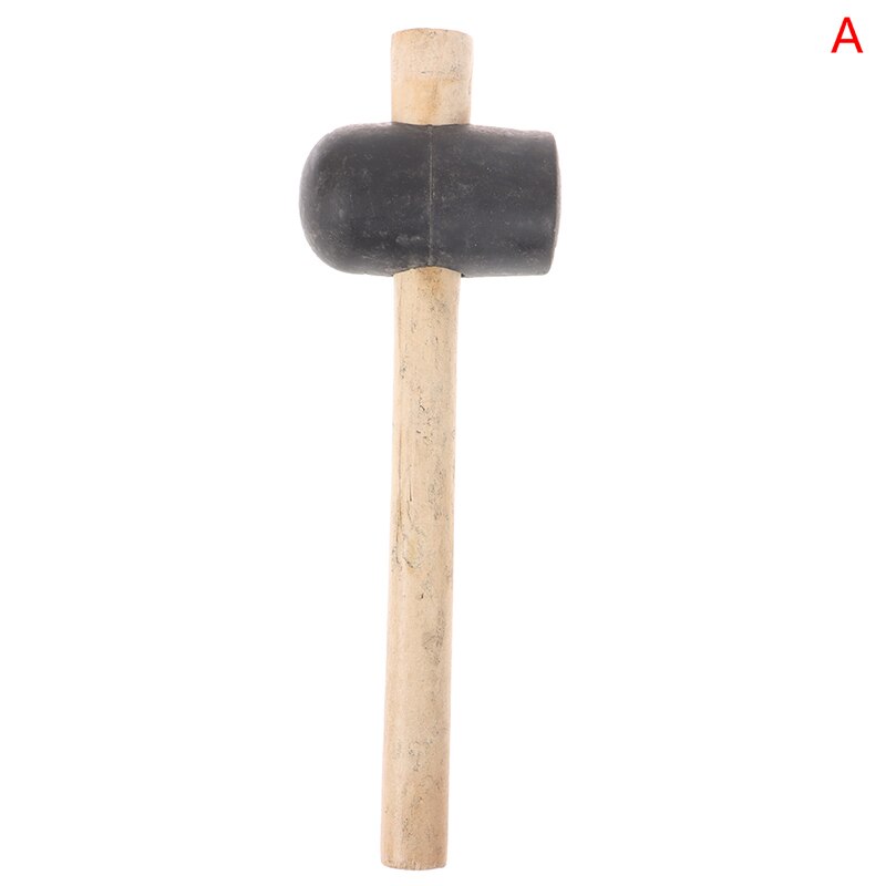 Hammer Rubber Panel Beating Rubber Hammer Wood Hammer Jewelry Tool: A