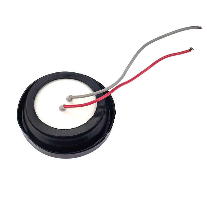 2 Inch Red Yellow Rubber Ring Round Light Truck Suitable for Truck LED Round Side Light with Heat Shrinkable Tube