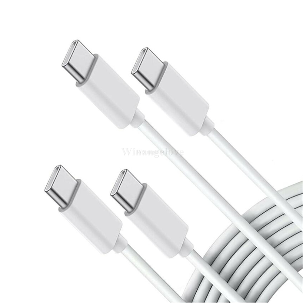 10pcs/lot USB C TO USB C Fast Charging Cable for Samsung S21 S20 for macbook 1m USB C Cord