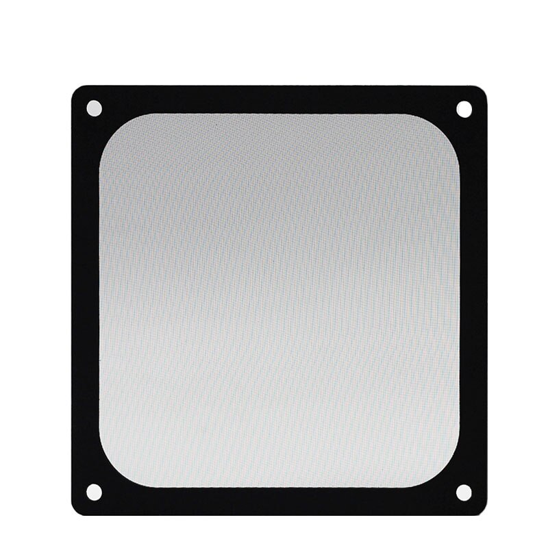 Filtre magnétique anti-poussière PC 12CM 14CM 8CM avec vis, cadre magnétique, couverture en maille noire anti-poussière pour étui de ventilateur 120x120mm 140x140mm,80x80