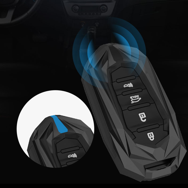 4 Button Car Key Fob Case Cover Shell for Kia Cadenza K9 K7 K-04 Sorento K900 and K7 Key Accessories