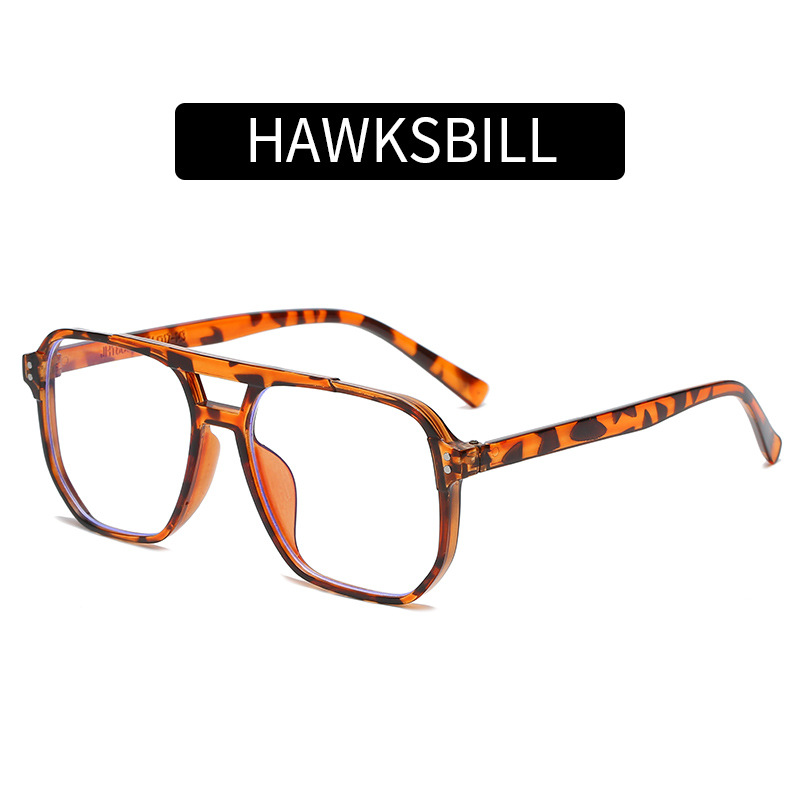 Transparent Computer Glasses Frame Women Men Anti Blue Light square Eyewear Blocking Glasses Optical Spectacle Eyeglass: MULTI