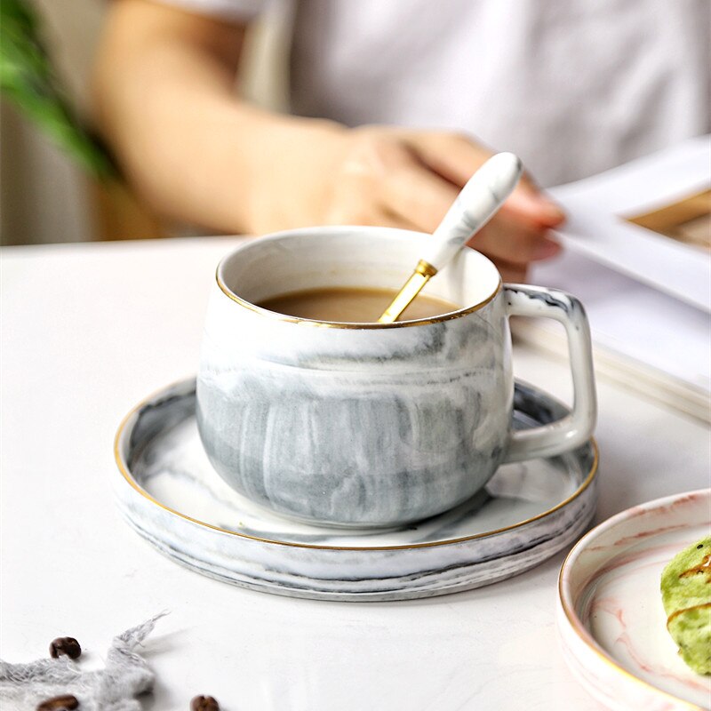 Nordisk handgjord kopp vintage keramik rolig miljövänlig söt espressokopp tazas köksdryck  db60bd
