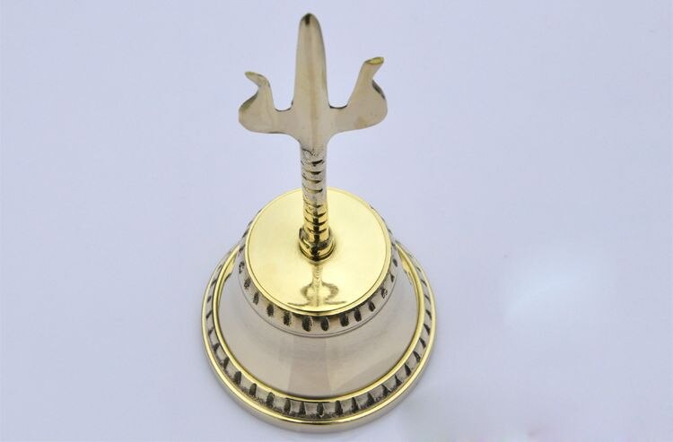 Taoism multiplikator förnödenheter taoistiska sanqing klockor buddhistiska musikinstrument handklocka trigeminusklocka