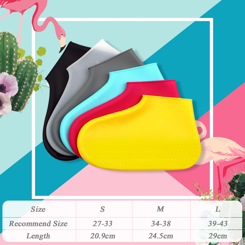 Siliconen Waterdichte Schoen Covers Slip Regen Laarzen Herbruikbare Geen-Slip Rubber Schoen Protectors Voor Kinderen Mannen Vrouwen