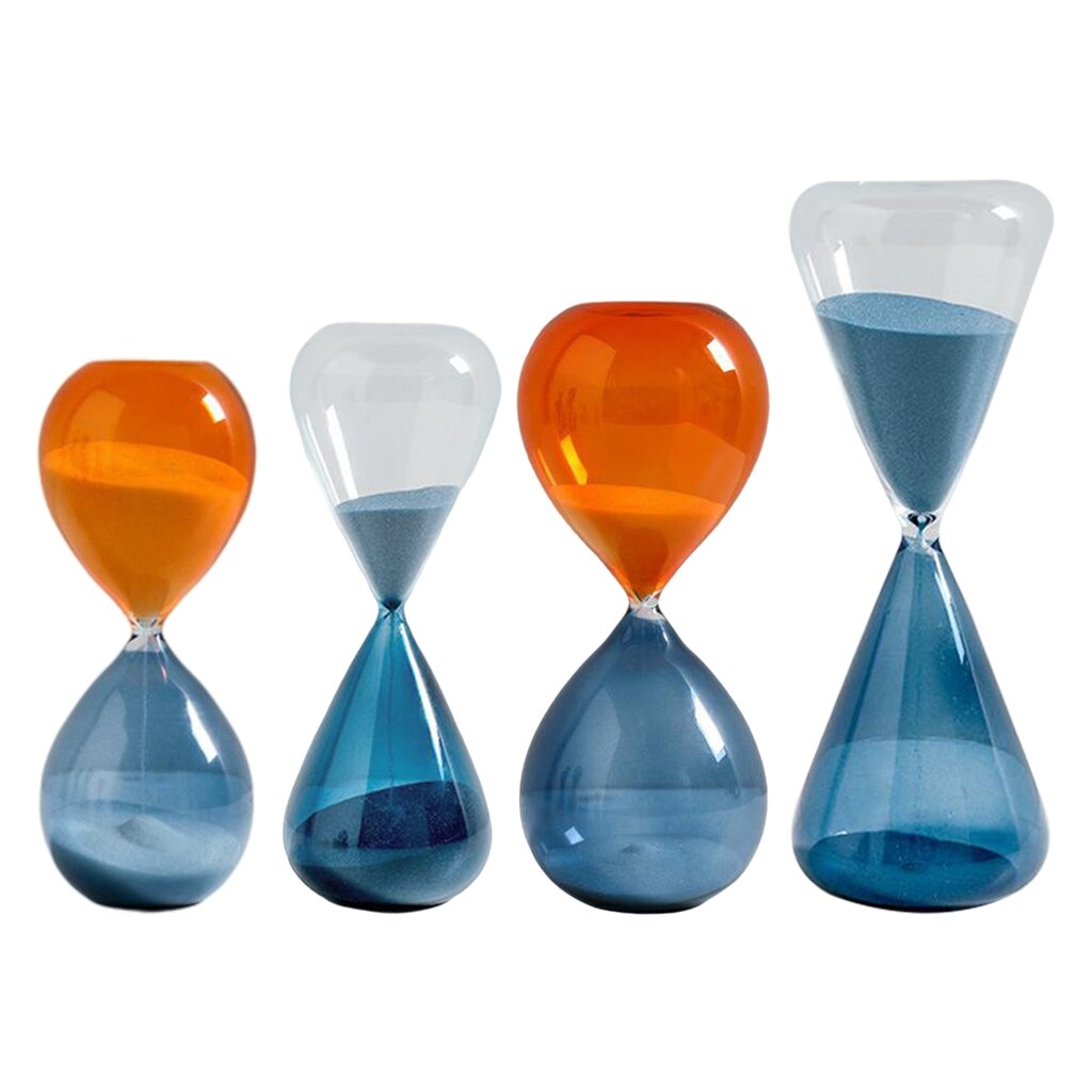 Hourglass Sand Timer 10/30 Minutes Sand Glass Timer for Romantic Office Desk