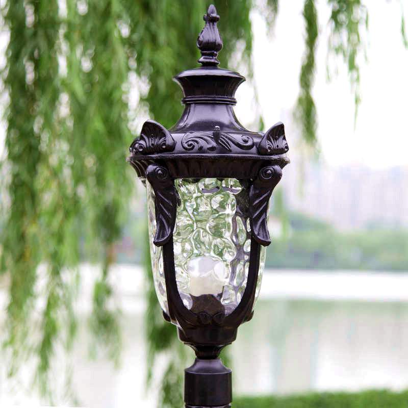 (H≈1.8M)Garden light outdoor waterproof garden landscape light high pole street light villa community road lawn park light
