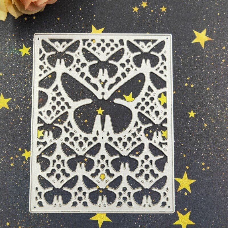 Plakboek Vlinder Cover Carbon Staal Embossing Etsen Snijden Sterven Handmatige Diy Stansen Sterft
