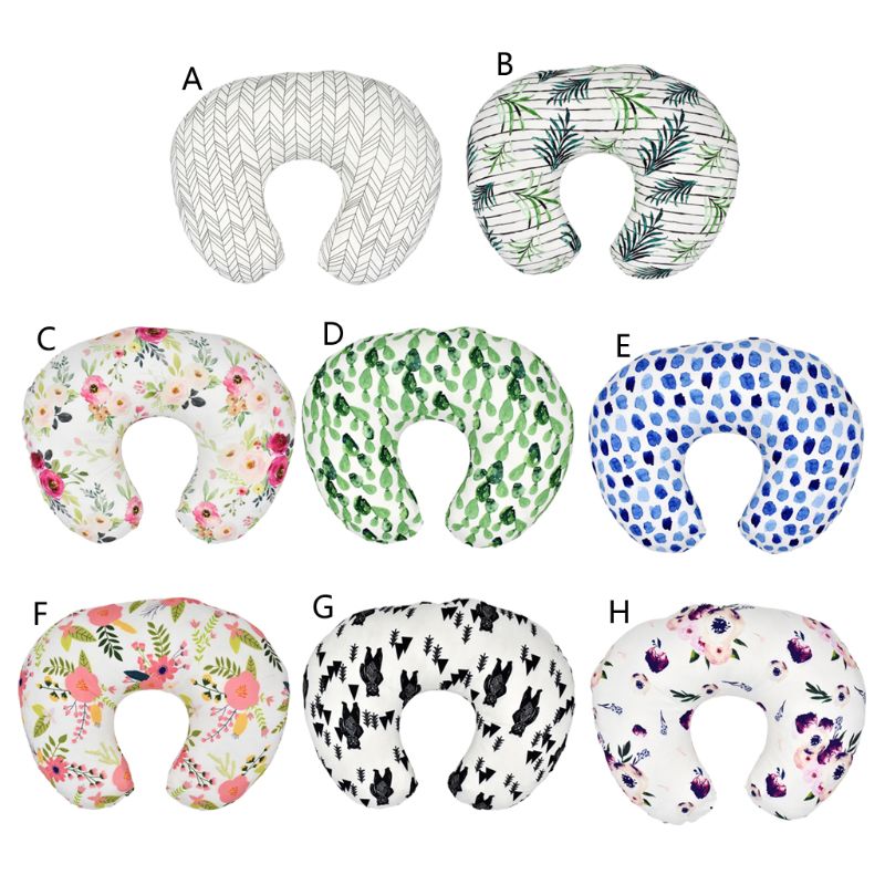 Cover Feeding Pillow Nursing Maternity Naby Pregnancy Breasteeding Nursing Pillow Cover Slipcover Only Cover B2QD