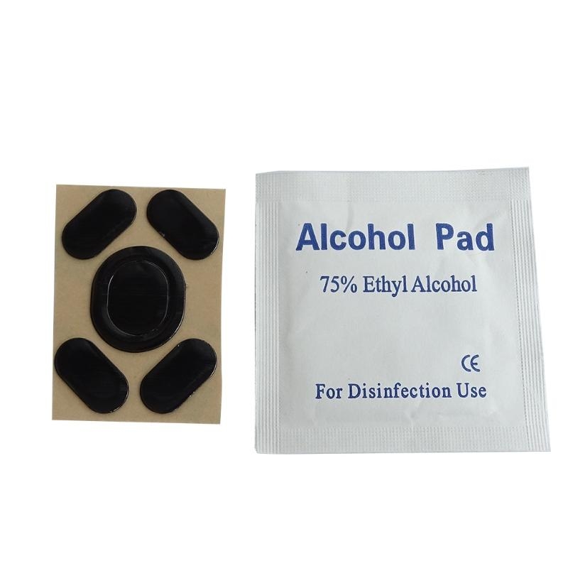 Mouse skate feet for  g102 0,6 mm mouse gliders with curved edge: Default Title