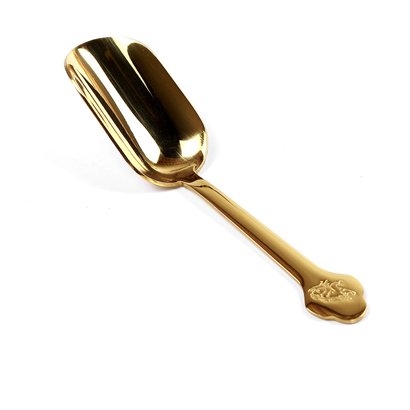 Rustfrit stål teske minimalistisk teske te skovl essentiel te teske teske kaffe skeer testel