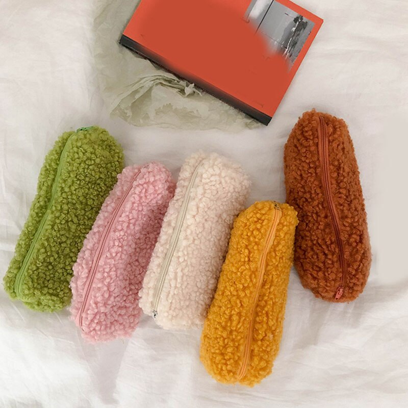Coréen grande capacité porte-crayon Kawaii avocat crayon pochette fournitures stylo étui étudiant école bureau papeterie