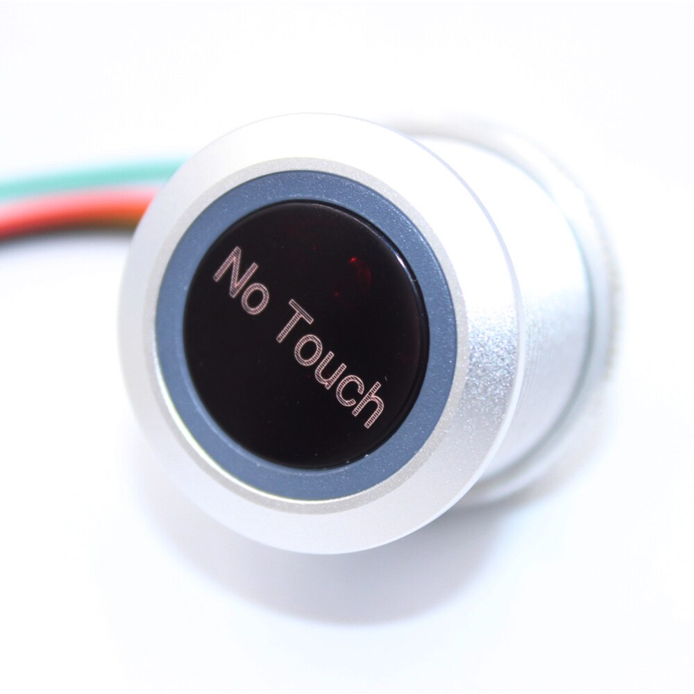 IP68 Waterproof Infrared Sensor Switch 304 Stainless Steel Exit Button No Touch Switch For Door Lock Access Control System