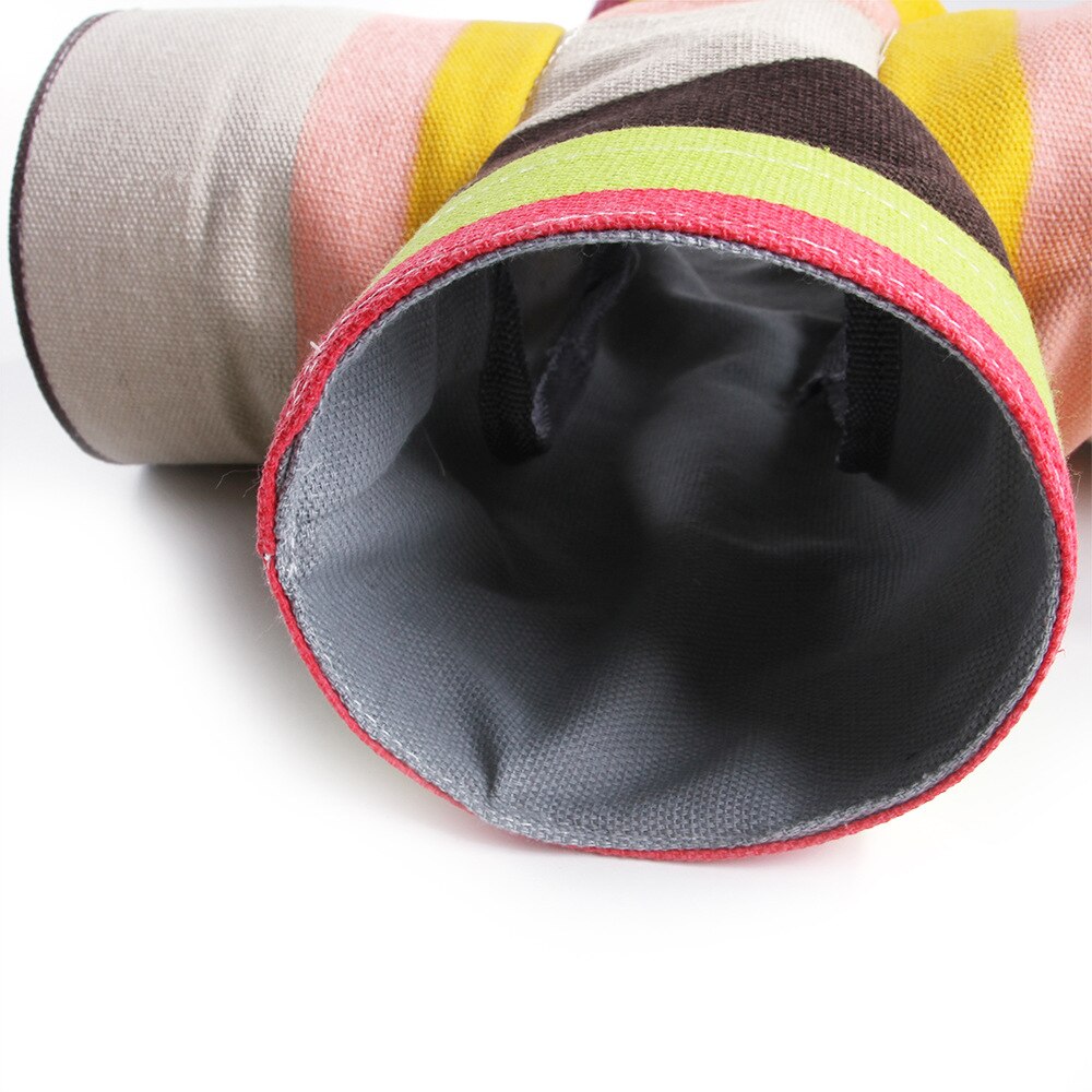 Mascotas de juguete Túnel de arco iris conejo enano nido de hamsters Guinea cerdo mascota de ardilla agujero de taladro divertido túnel perforación nido mascota