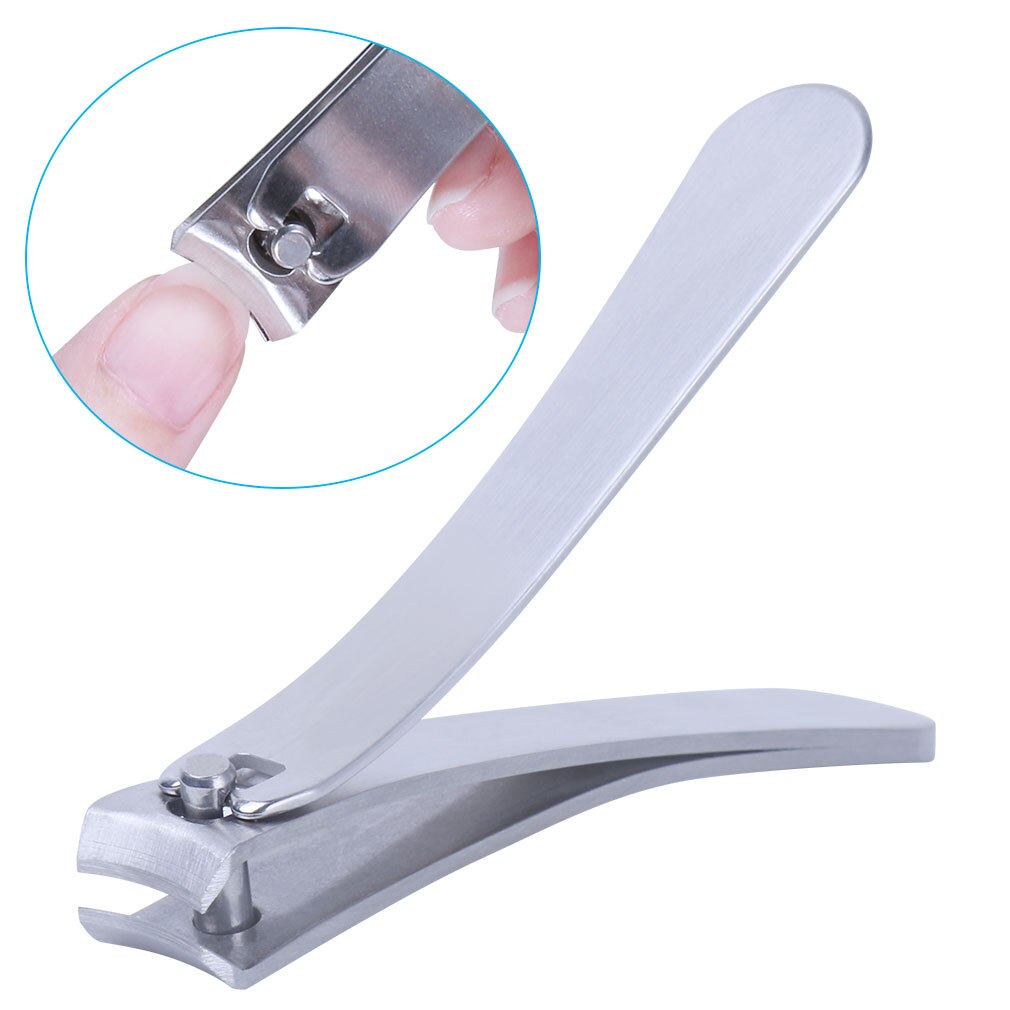 Stainless Steel Cuticle Nail Nipper Clipper Nail Art Manicure Pedicure Care Trim Plier Cutter Beauty Nail Tools: Clippers B