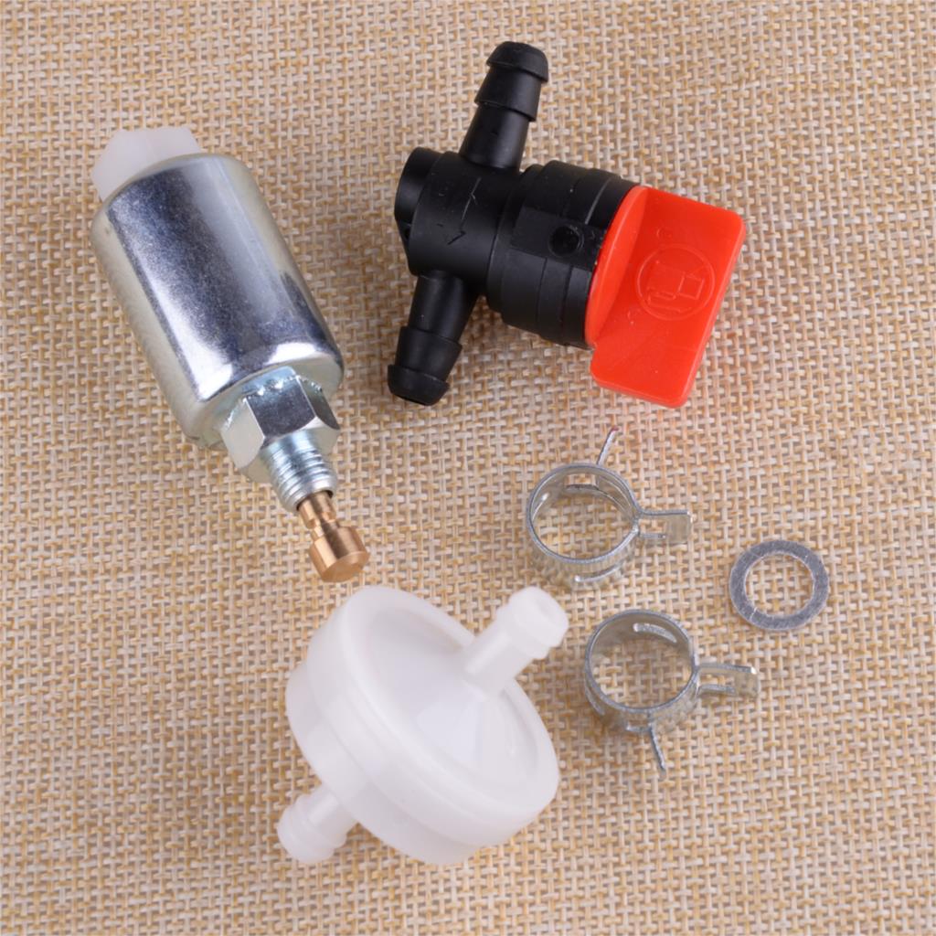 LETAOSK – solénoïde de carburant à carburateur de , Kit de 7 pièces adapté à Briggs &amp; Stratton 794572 796109 799728 699915 pièces de tondeuse à gazon