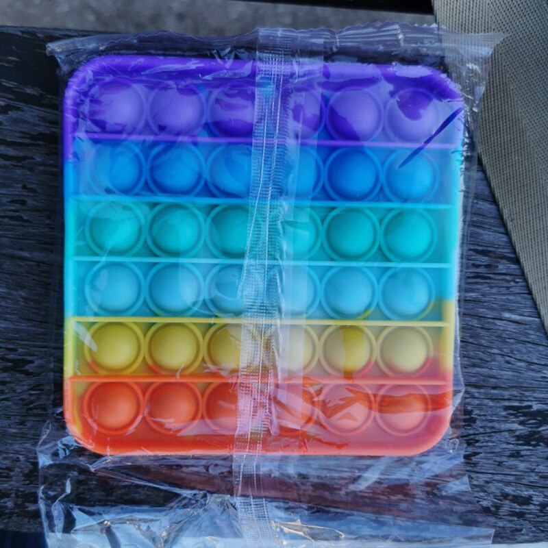 1pc Heißer Spielzeug Push Grübchen Zappeln Sensorischen Spielzeug Stressabbau Erwachsene Kinder Squishy Squeeze Spielzeug антистресс Lustige Dimpl Heißer