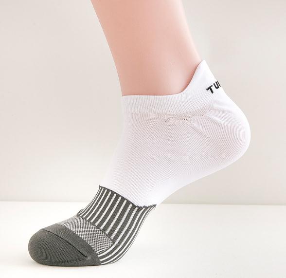 5 pairs Sports Socks MANPAO MP-P911 Nylon Running Socks Men Slipper Socks Non-slip Outdoor Hiking Basketball Socks: White