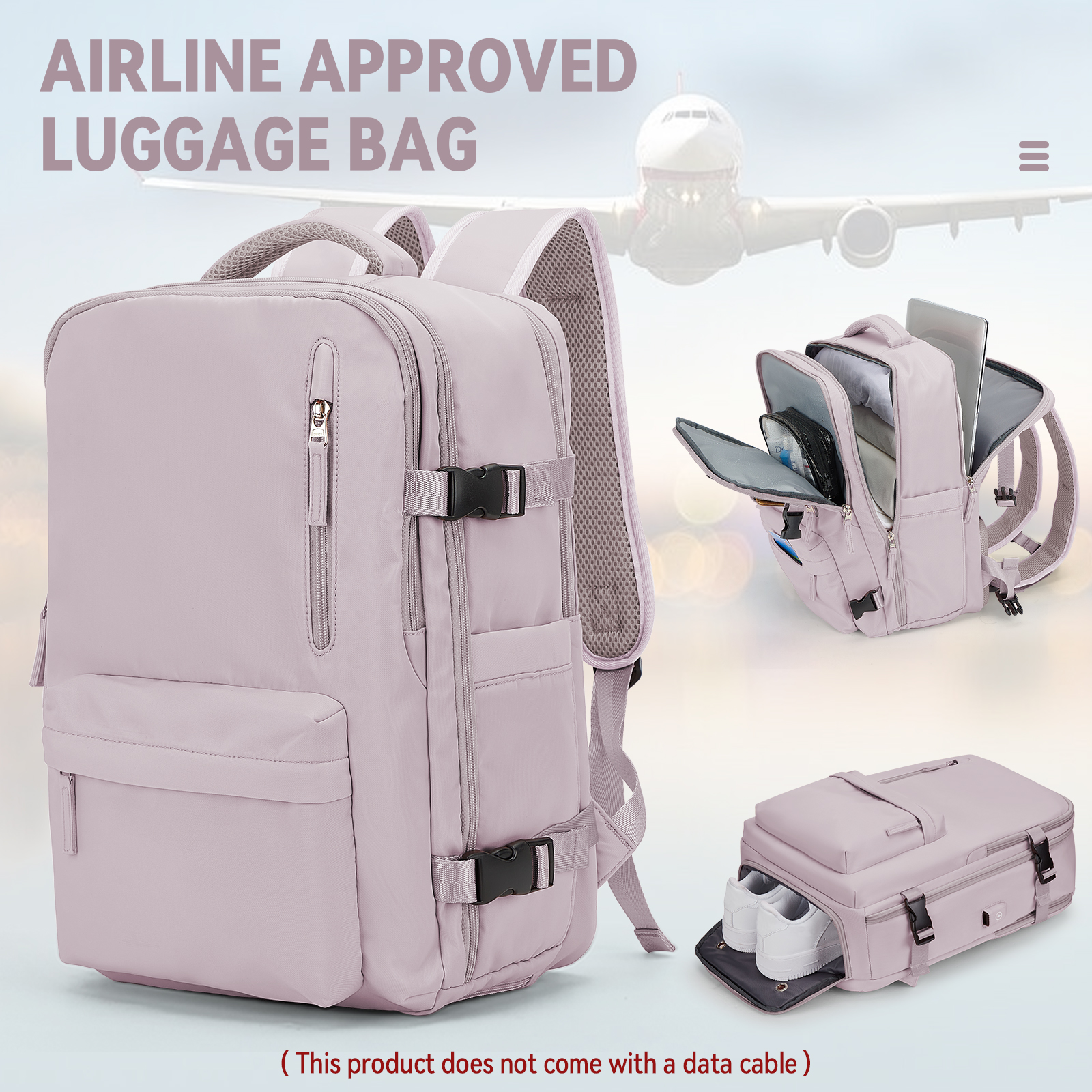 Handbagage Rugzak 40x30x20 Rugzak Reiscabine Damesrugzak Waterdichte rugzak, Handlaptoprugzak voor heren, tas: Khaki