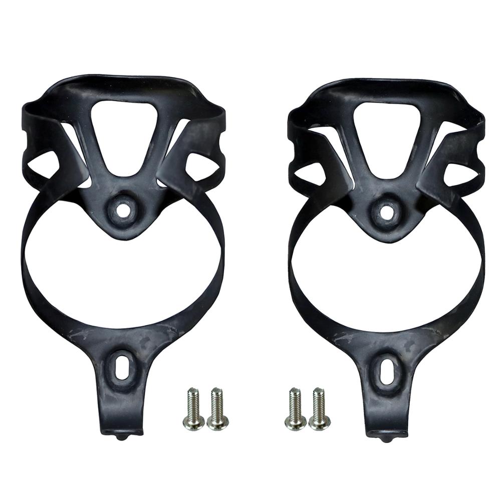 Soporte de botella de agua de fibra de carbono, portabotellas para bicicleta de montaña/carretera, XXX, , 2 uds.: matte 2PCS