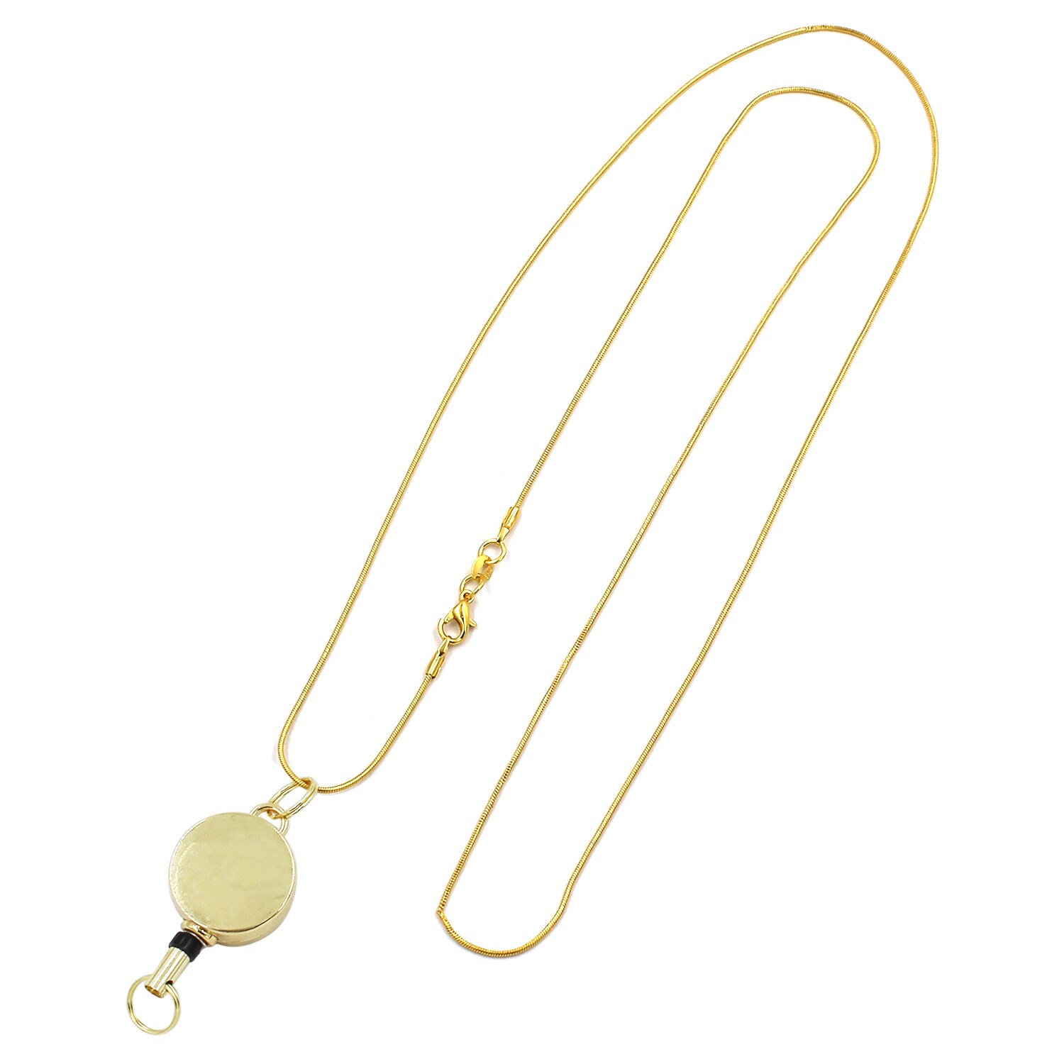 Gold Silver Lanyards with Retractable Badge Necklace Lanyards Lanyards for Women Girl: 5