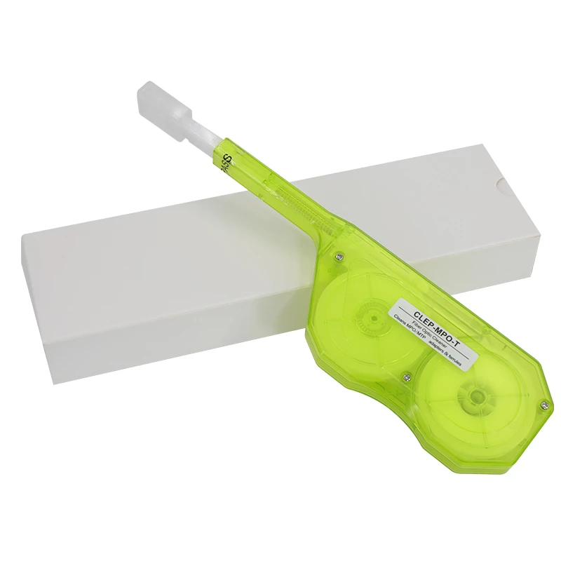 MPO Cleaner 600 Times Cleaning AUA-Y3 Fiber Cleaning Wipes One Click Cleaner for MPO MTP Connector Fiber Cleaning Tool